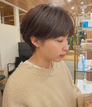 ショート TYCHE GINZA所属・🍃服部 雅哉🍃銀座◎のヘアスタイル