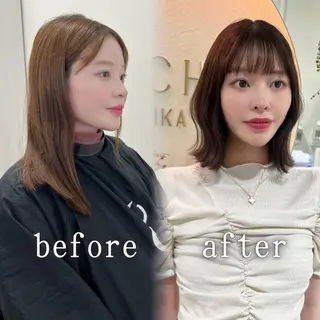 ショート HACHI美容室 韓国ヘア　AKARIのヘアスタイル