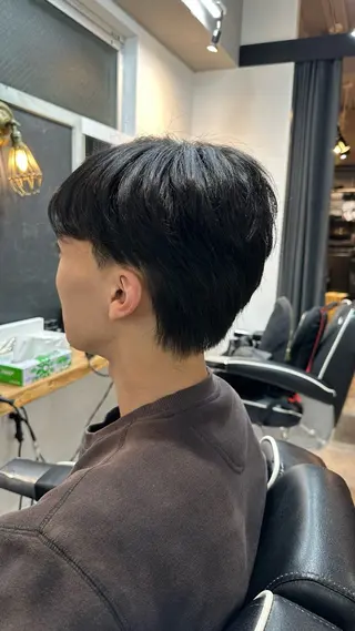 メンズ 律喜/パーマ /メンズ/フェードのヘアスタイル