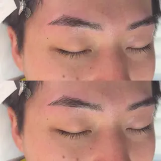 メンズ アイブロウ ナチュラルふんわり眉 Mimi🐈⬛の眉毛・アイブロウイメージ