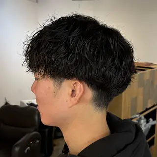 パーマ メンズ BELO OSAKA マオのヘアスタイル