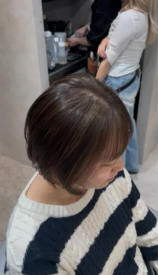 ショート カラー ✨丁寧さNo.1✨ ウメダナオヤのヘアスタイル