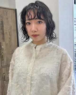 ショート パーマ ANs. YUIのヘアスタイル