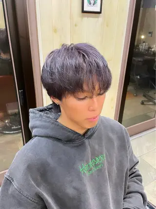 ショート カラー メンズ ayaka |トレンドヘアのヘアスタイル