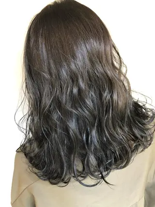 ミディアム カラー LA KING GINZA TOKYO所属・🧡ショートの達人 🧡SHOのヘアスタイル