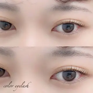 マツエク・マツパ color eyelash所属・color 能見台 Saoriのマツエク・マツパデザイン
