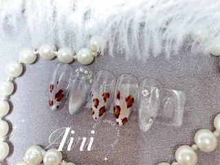 ネイル ネイルサロンAiri 長さ出し·シンプルのネイルデザイン