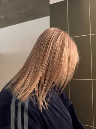 ミディアム カラー 艶髪/ハイトーン💎 レイヤー/Reijiのヘアスタイル