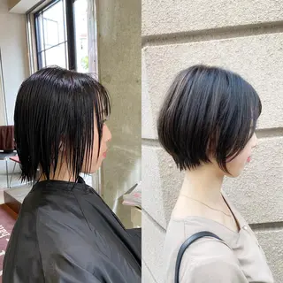 ショート カラー 美髪❣️縮毛矯正/ 髪質改善✨/山本のヘアスタイル