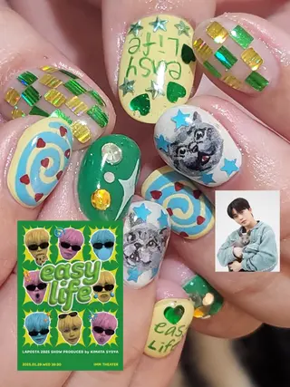 ネイル 3dパーツ/流行り 👧shushu❤️のネイルデザイン