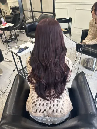 カラー MaisonHALU 松浦光咲のヘアスタイル
