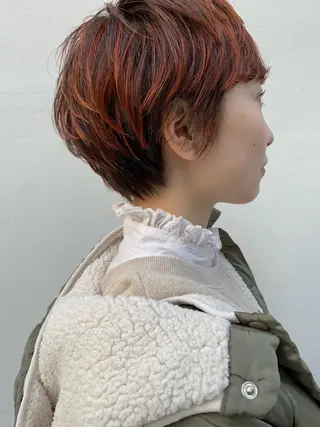 ショート カラー tension 【テンション】のヘアスタイル
