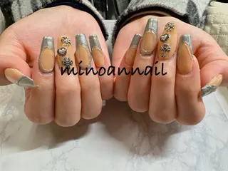 ネイル 美ノ庵ネイルサロン メトロポリタン前店のネイルデザイン