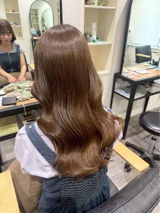 セミロング cocotte みづき/艶カラー🫧のヘアスタイル