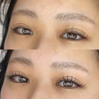 マツエク・マツパ ザアイブロウ新宿所属・ku miのマツエク・マツパデザイン