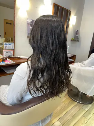 セミロング カラー ヘアアレンジ Olive駒川店所属・谷山 政吾のヘアスタイル