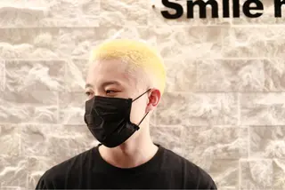 ショート カラー メンズ 福留 叶太のヘアスタイル