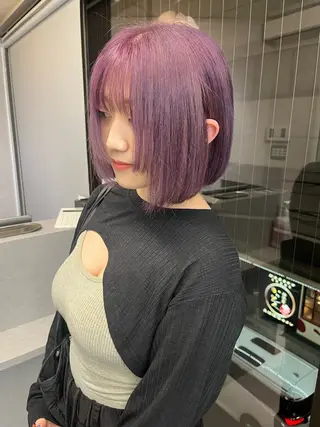 ショート カラー ﾊｲﾄｰﾝ/ｼｮｰﾄ 村上淳乃🐥のヘアスタイル