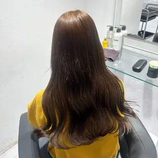 ロング カラー 表参道/透明感カラー /暗髪/ジュキヤのヘアスタイル