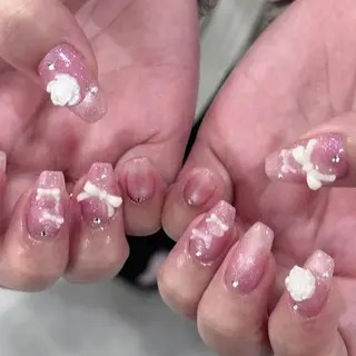 ネイル 🎀RUI🎀ネイル 練習モデル⊹˚₊のネイルデザイン