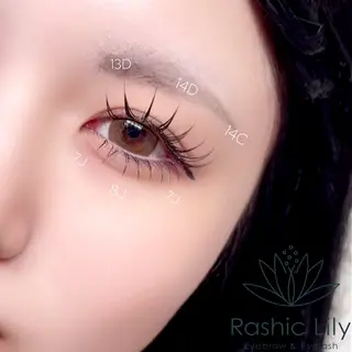 マツエク・マツパ 心斎橋🤍韓国.美眉 パリジェンヌ R..のマツエク・マツパデザイン