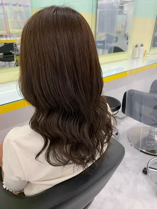 ロング I S所属・🌿透明感カラー‪ 縮毛矯正✨かずきのヘアスタイル