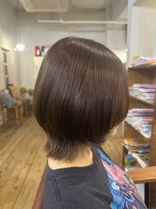 ショート mouair所属・永田 こころのヘアスタイル
