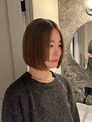 ミディアム カラー ciala清澄白河所属・MANA/ ciala清澄白河のヘアスタイル