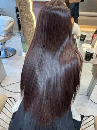 ロング 池袋/韓国/レイヤー 髪質改善/村上けいとのヘアスタイル