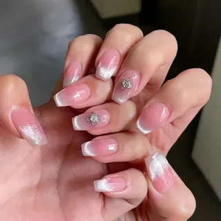 ネイル By moonネイル 🌷ワンホン/韓国風のネイルデザイン