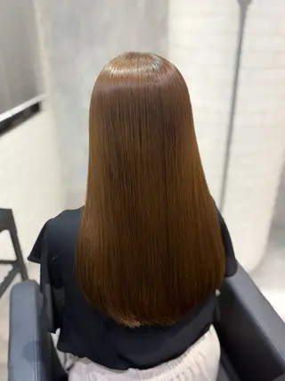 ロング カラー shiori/透明感 /顔周り/髪質改善のヘアスタイル