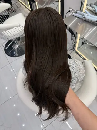 ロング カラー 新宿/韓国ヘア 中明度カラー/かやのヘアスタイル