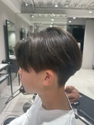 メンズ 毛流れパーマ/曲がる 縮毛矯正/原田海朱のヘアスタイル