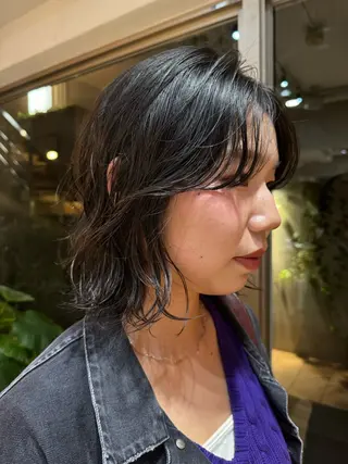 ショート パーマ ボブ/ショート 吉田竣のヘアスタイル