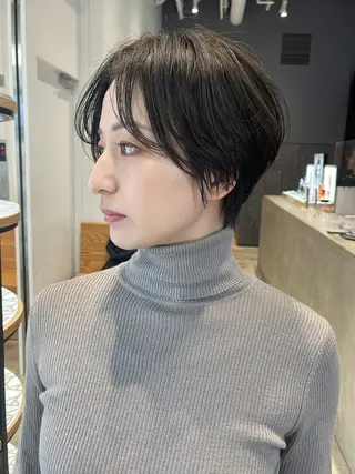 ショート カラー ITbyALBUM 藤沢店のヘアスタイル