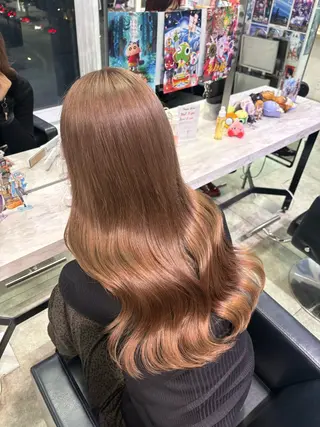 ロング カラー 推しカラー/ ミクのヘアスタイル