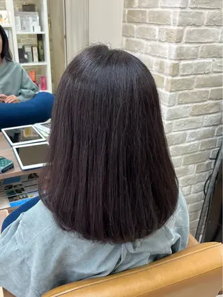 セミロング 福本 光のヘアスタイル