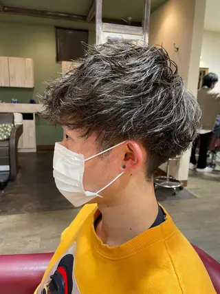 パーマ メンズ メンズ特化ツヤ髪特化 一宮/矢島大樹のヘアスタイル