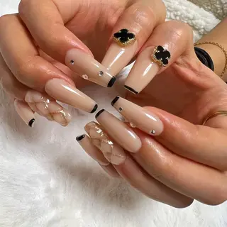 ロング ネイル nail salon azuのネイルデザイン