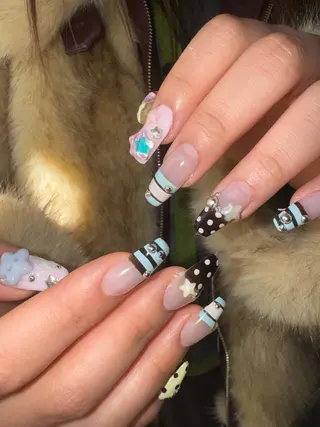 ネイル MITSUKI🪡 海外/個性派/ロングのネイルデザイン