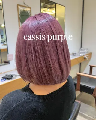 ミディアム カラー Kana 🍋 ハイトーン【高円寺】のヘアスタイル