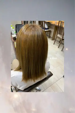 セミロング カラー 韓国ヘア/ sumireのヘアスタイル