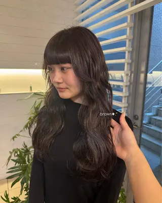 ロング カラー ヘアアレンジ ᵐⁱᵏⁱᵏᵒ / レイヤー★のヘアスタイル