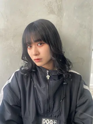 ミディアム 似合わせカット/ aoiのヘアスタイル