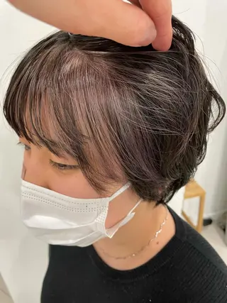ショート 吉田一輝 外国人パーマのヘアスタイル