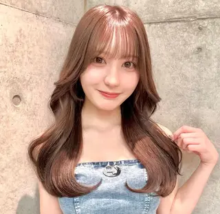 カラー 🎀リオ🎀 /暖色カラーのヘアスタイル