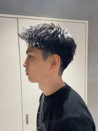ショート パーマ 🔱メンズパーマ特化 🔱山下和輝のヘアスタイル
