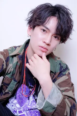 ショート パーマ サトウ レンマのヘアスタイル