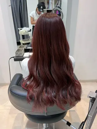 ロング カラー yuuka charmのヘアスタイル