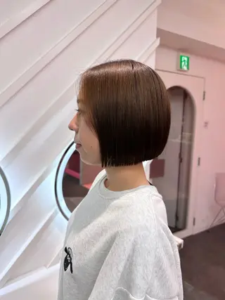 ショート 原宿/ボブ/髪質 改善/レイヤー/優希のヘアスタイル